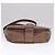 Autre Marque Borsa a spalla Burberrys in pelle marrone argento autentica bs21793 - vista 5