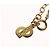 Collana Christian Dior metallo oro Auth FF5523 D'oro - vista 8