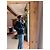 Perfecto-Jacke THE KOOPLES Schwarz Rot - Ansicht 8