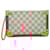 Baú Louis Vuitton Branco Lona  ref.2010234