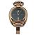 Orologio Gucci Horsebit Oro Rosa e Quadrante Nero YA139507 D'oro