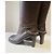Stella Mc Cartney Botas Stella McCartney Ryder Marrón Oscuro Cuero Vegano - vista 4