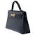 Hermès Sac HERMES Kelly Mini en Cuir Noir - 102473 - vue 5