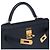 Hermès Sac HERMES Kelly Mini en Cuir Noir - 102473 - vue 7