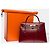 Hermès Sac HERMES Kelly 32 en Cuir Bordeaux - 102453 - vue 2
