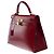 Hermès Sac HERMES Kelly 32 en Cuir Bordeaux - 102453 - vue 5