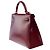Hermès Sac HERMES Kelly 32 en Cuir Bordeaux - 102453 - vue 6