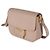 Borsa a Spalla Prada Cipria Saffiano Lux Embleme Rosa Beige - vista 3