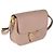 Borsa a Spalla Prada Cipria Saffiano Lux Embleme Rosa Beige - vista 4