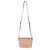 Borsa a Spalla Prada Cipria Saffiano Lux Embleme Rosa Beige - vista 5