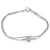 Pulseira de diamante Tiffany T da Tiffany & Co. em ouro branco 18k 0,09 CTW  ref.2010472