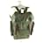 Givenchy Logo Print Canvas Leather Backpack Green Cloth  ref.2010677