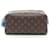 Louis Vuitton Monogram Macassar Dopp Kit M12642 Brown Cloth  ref.2010732