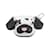 Charm de bolsa Louis Vuitton LV Dog M02273 Branco Lona  ref.2011662