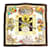 Foulard en soie Hermès Carré 90 Marron Multicolore  ref.2011672