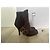 Botas Christian Dior Spy em camurça marrom - vista 2