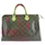 Louis Vuitton Speedy 35 Brown Cloth  ref.2011720