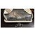 Clutch Prada trasparente in nylon con tasca interna in tela con zip - vista 6