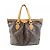 Louis Vuitton Monogram Palermo PM M40145 Handtasche Braun Monogramm - Ansicht 2
