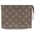 Poche de Toilette Monograma Louis Vuitton Marrom Couro envernizado  ref.2012394