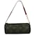 Mini bebê papillon Louis Vuitton Marrom Lona  ref.2012490