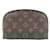 Louis Vuitton Monogram Pochette Cosmetic PM M47515 Pouch Brown Patent leather  ref.2012628