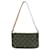Pochete Acessório Monograma Louis Vuitton M40712 Marrom Couro envernizado  ref.2013067
