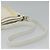 Bolso de hombro de cuero blanco Burberry Auth ti2656 - vista 7