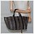 Pequin FENDI Pecan Canvas Handtasche beschichtete Leinwand braun Auth ti2732 - Ansicht 21