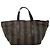 Pequin FENDI Pecan Canvas Handtasche beschichtete Leinwand braun Auth ti2732 - Ansicht 3
