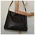 Céline Borsa a tracolla CELINE Macadam Canvas PVC Pelle Nero Oro Aut mr1013 D'oro - vista 20