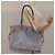 PRADA Borsa Tote in Nylon Grigio Auth ti2725 Marrone - vista 23