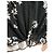 ALEXANDER MCQUEEN Tops T.Internacional L Viscosa Negro - vista 2