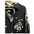 ALEXANDER MCQUEEN Tops T.Internacional L Viscosa Negro - vista 3
