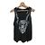 ALEXANDER MCQUEEN Tops T.International M Algodón Negro