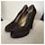 Tacchi PRADA T.EU 36.5 Camoscio Marrone - vista 3