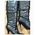 Botas BURBERRY T.EU 40 Couro Preto - vista 4