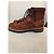 Hermès Botas HERMES T.EU 41 de piel de ternera estilo pony Castaño - vista 6