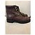 Hermès Botines HERMES T.EU 40 Cuero Castaño