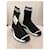 FENDI Trainer T.EU 35 Stoff Schwarz  - Ansicht 3