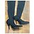 Stivali BALENCIAGA T.EU 39 Tessuto Nero - vista 2