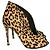 GIANVITO ROSSI Botas de tobillo T.EU 36 Piel de ternera estilo pony Beige