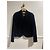 SAINT LAURENT Jacken T.International S Samt Schwarz