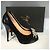 GIUSEPPE ZANOTTI Tacchi T.EU 36 Camoscio Nero - vista 8