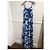 JC DE CASTELBAJAC Monos T.FR 40 Lino Azul