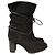 STUART WEITZMAN Botines T.EU 36 Ante Negro - vista 7
