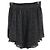 Faldas OLYMPIA LE TAN T.FR 40 Seda Negro - vista 6