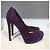 Tacchi DIOR T.EU 35.5 Camoscio Porpora - view 2