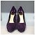 Tacchi DIOR T.EU 35.5 Camoscio Porpora - view 3