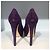 Tacchi DIOR T.EU 35.5 Camoscio Porpora - view 4